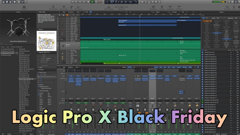 Logic Pro X Black Friday, Logic Pro X Black Friday Deals, Logic Pro X Black Friday Sale