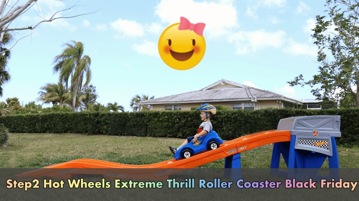 Step2 Hot Wheels Extreme Thrill Roller Coaster Black Friday